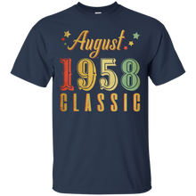 Load image into Gallery viewer, August 1958 Classic Great Vintage Birthday Shirt HT01 - august-1958-classic-great-vintage-birthday-shirt-ht01-vivianstorescom-2