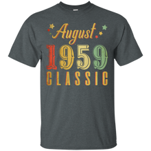 Load image into Gallery viewer, August 1959 Classic Great Vintage Birthday Shirt HT01 - august-1959-classic-great-vintage-birthday-shirt-ht01-vivianstorescom-3
