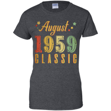 Load image into Gallery viewer, August 1959 Classic Great Vintage Birthday Shirt HT01 - august-1959-classic-great-vintage-birthday-shirt-ht01-vivianstorescom-9