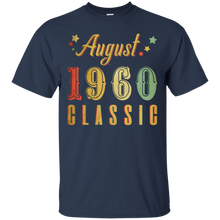 Load image into Gallery viewer, August 1960 Classic Great Vintage Birthday Shirt HT01 - august-1960-classic-great-vintage-birthday-shirt-ht01-vivianstorescom-2