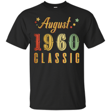 Load image into Gallery viewer, August 1960 Classic Great Vintage Birthday Shirt HT01 - august-1960-classic-great-vintage-birthday-shirt-ht01-vivianstorescom