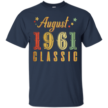 Load image into Gallery viewer, August 1961 Classic Great Vintage Birthday Shirt HT01 - august-1961-classic-great-vintage-birthday-shirt-ht01-vivianstorescom-2