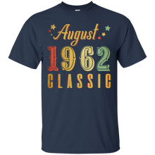Load image into Gallery viewer, August 1962 Classic Great Vintage Birthday Shirt HT01 - august-1962-classic-great-vintage-birthday-shirt-ht01-vivianstorescom-2