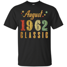 Load image into Gallery viewer, August 1962 Classic Great Vintage Birthday Shirt HT01 - august-1962-classic-great-vintage-birthday-shirt-ht01-vivianstorescom