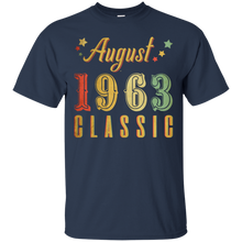 Load image into Gallery viewer, August 1963 Classic Great Vintage Birthday Shirt HT01 - august-1963-classic-great-vintage-birthday-shirt-ht01-vivianstorescom-2