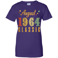 Load image into Gallery viewer, August 1964 Classic Great Vintage Birthday Shirt HT01 - august-1964-classic-great-vintage-birthday-shirt-ht01-vivianstorescom-10