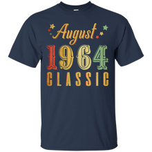 Load image into Gallery viewer, August 1964 Classic Great Vintage Birthday Shirt HT01 - august-1964-classic-great-vintage-birthday-shirt-ht01-vivianstorescom-2