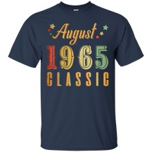 Load image into Gallery viewer, August 1965 Classic Great Vintage Birthday Shirt HT01 - august-1965-classic-great-vintage-birthday-shirt-ht01-vivianstorescom-2