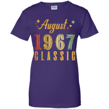 Load image into Gallery viewer, August 1967 Classic Great Vintage Birthday Shirt HT01 - august-1967-classic-great-vintage-birthday-shirt-ht01-vivianstorescom-10
