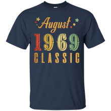 Load image into Gallery viewer, August 1969 Classic Great Vintage Birthday Shirt HT01 - august-1969-classic-great-vintage-birthday-shirt-ht01-vivianstorescom-2