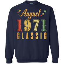 Load image into Gallery viewer, August 1971 Classic Great Vintage Birthday Shirt HT01 - august-1971-classic-great-vintage-birthday-shirt-ht01-vivianstorescom-7