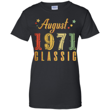 Load image into Gallery viewer, August 1971 Classic Great Vintage Birthday Shirt HT01 - august-1971-classic-great-vintage-birthday-shirt-ht01-vivianstorescom-8
