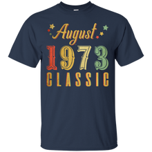 Load image into Gallery viewer, August 1973 Classic Great Vintage Birthday Shirt HT01 - august-1973-classic-great-vintage-birthday-shirt-ht01-vivianstorescom-3