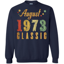 Load image into Gallery viewer, August 1973 Classic Great Vintage Birthday Shirt HT01 - august-1973-classic-great-vintage-birthday-shirt-ht01-vivianstorescom-7