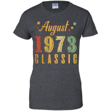 Load image into Gallery viewer, August 1973 Classic Great Vintage Birthday Shirt HT01 - august-1973-classic-great-vintage-birthday-shirt-ht01-vivianstorescom-9