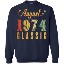 Load image into Gallery viewer, August 1974 Classic Great Vintage Birthday Shirt HT01 - august-1974-classic-great-vintage-birthday-shirt-ht01-vivianstorescom-7