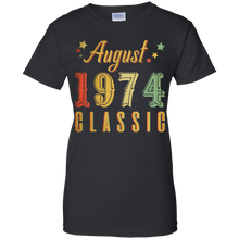 Load image into Gallery viewer, August 1974 Classic Great Vintage Birthday Shirt HT01 - august-1974-classic-great-vintage-birthday-shirt-ht01-vivianstorescom-8