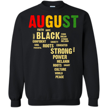 Load image into Gallery viewer, August Afro Color Words African Birthday Shirt HT01 - august-afro-color-words-african-birthday-shirt-ht01-vivianstorescom-6