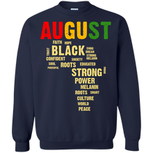 Load image into Gallery viewer, August Afro Color Words African Birthday Shirt HT01 - august-afro-color-words-african-birthday-shirt-ht01-vivianstorescom-7