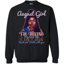 Load image into Gallery viewer, August Girl - I&#39;m Living My Best Life Birthday Shirt HT01 - august-girl-im-living-my-best-life-birthday-shirt-ht01-vivianstorescom-6