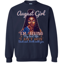 Load image into Gallery viewer, August Girl - I&#39;m Living My Best Life Birthday Shirt HT01 - august-girl-im-living-my-best-life-birthday-shirt-ht01-vivianstorescom-7