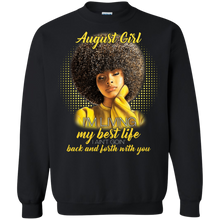 Load image into Gallery viewer, August Girl Living My Best Life Awesome August Birthday T-Shirt KA01 - august-girl-living-my-best-life-awesome-august-birthday-t-shirt-ka01-vivianstorescom-5