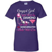 Load image into Gallery viewer, August Girl No One Shines Brighter Than You Do Shirt HA01 - august-girl-no-one-shines-brighter-than-you-do-shirt-ha01-vivianstorescom-8