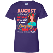 Load image into Gallery viewer, August It&#39;s My Birthday Month I&#39;m Now Accepting Shirt HT01 - august-its-my-birthday-month-im-now-accepting-shirt-ht01-vivianstorescom-8