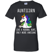 Load image into Gallery viewer, Aunticorn Like a Normal Aunt Only More Awesome Shirt Funny Shirt VA01 - aunticorn-like-a-normal-aunt-only-more-awesome-shirt-funny-shirt-va01-vivianstorescom-8