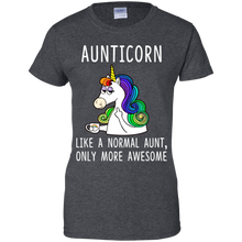 Load image into Gallery viewer, Aunticorn Like a Normal Aunt Only More Awesome Shirt Funny Shirt VA01 - aunticorn-like-a-normal-aunt-only-more-awesome-shirt-funny-shirt-va01-vivianstorescom-9