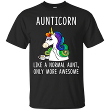 Load image into Gallery viewer, Aunticorn Like a Normal Aunt Only More Awesome Shirt Funny Shirt VA01 - aunticorn-like-a-normal-aunt-only-more-awesome-shirt-funny-shirt-va01-vivianstorescom
