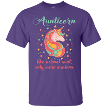 Load image into Gallery viewer, Aunticorn Like A Normal Aunt Only More Awesome Shirt KA02 - aunticorn-like-a-normal-aunt-only-more-awesome-shirt-ka02-vivianstorescom-2