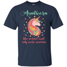 Load image into Gallery viewer, Aunticorn Like A Normal Aunt Only More Awesome Shirt KA02 - aunticorn-like-a-normal-aunt-only-more-awesome-shirt-ka02-vivianstorescom-4
