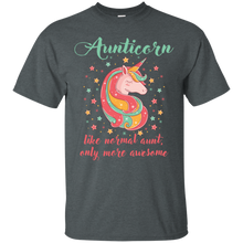 Load image into Gallery viewer, Aunticorn Like A Normal Aunt Only More Awesome Shirt KA02 - aunticorn-like-a-normal-aunt-only-more-awesome-shirt-ka02-vivianstorescom-5
