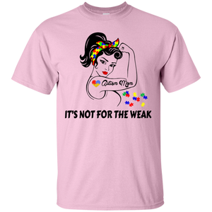 Autism Mom It's Not For The Weak Strong Autism Mom T-shirt HA02 - autism-mom-its-not-for-the-weak-strong-autism-mom-t-shirt-ha02-vivianstorescom-3