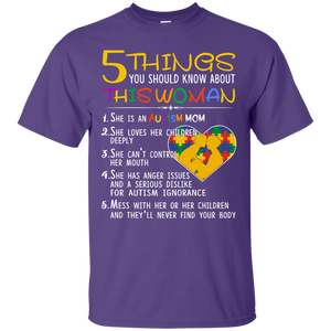 Autism Mom T-Shirt 5 Things You Should Know About Autism's Day - autism-mom-t-shirt-5-things-you-should-know-about-autisms-day-vivianstorescom-2