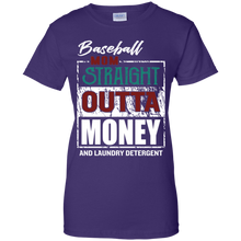 Load image into Gallery viewer, Baseball Mom Straight Outta Money And Laundry Detergent Shirt KA01 - baseball-mom-straight-outta-money-and-laundry-detergent-shirt-ka01-vivianstorescom-10