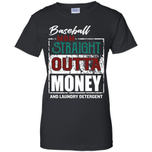 Load image into Gallery viewer, Baseball Mom Straight Outta Money And Laundry Detergent Shirt KA01 - baseball-mom-straight-outta-money-and-laundry-detergent-shirt-ka01-vivianstorescom-8