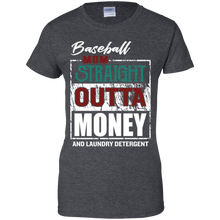 Load image into Gallery viewer, Baseball Mom Straight Outta Money And Laundry Detergent Shirt KA01 - baseball-mom-straight-outta-money-and-laundry-detergent-shirt-ka01-vivianstorescom-9