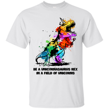 Load image into Gallery viewer, Be A Unicornasaurus Rex In A Field Of Unicorns Shirt HT01 - be-a-unicornasaurus-rex-in-a-field-of-unicorns-shirt-ht01-vivianstorescom-2