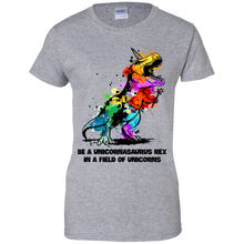 Load image into Gallery viewer, Be A Unicornasaurus Rex In A Field Of Unicorns Shirt HT01 - be-a-unicornasaurus-rex-in-a-field-of-unicorns-shirt-ht01-vivianstorescom-8