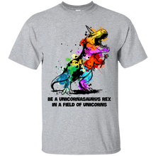 Load image into Gallery viewer, Be A Unicornasaurus Rex In A Field Of Unicorns Shirt HT01 - be-a-unicornasaurus-rex-in-a-field-of-unicorns-shirt-ht01-vivianstorescom