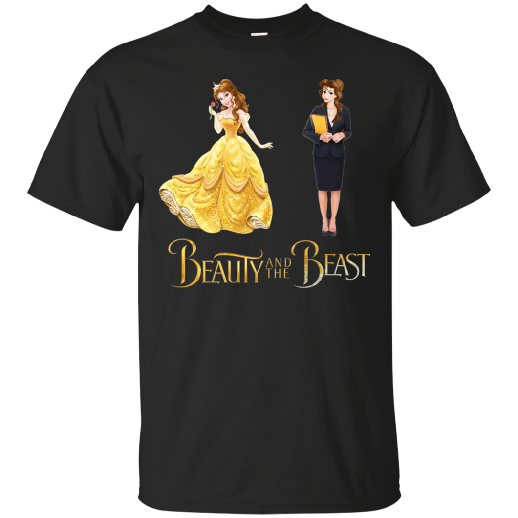 Beauty And The Office Clerk T-shirt VA01 - beauty-and-the-office-clerk-t-shirt-va01-vivianstorescom