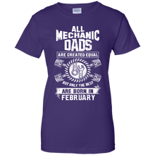 Load image into Gallery viewer, Best Mechanic Dads Are Born In February Shirt HA01 - best-mechanic-dads-are-born-in-february-shirt-ha01-vivianstorescom-10