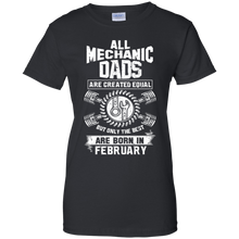 Load image into Gallery viewer, Best Mechanic Dads Are Born In February Shirt HA01 - best-mechanic-dads-are-born-in-february-shirt-ha01-vivianstorescom-8