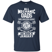 Load image into Gallery viewer, Best Mechanic Dads Are Born In January Shirt HA01 - best-mechanic-dads-are-born-in-january-shirt-ha01-vivianstorescom-2