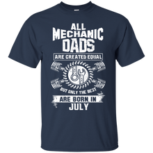 Load image into Gallery viewer, Best Mechanic Dads Are Born In July Shirt HA01 - best-mechanic-dads-are-born-in-july-shirt-ha01-vivianstorescom-2