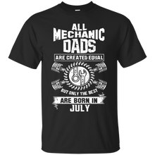 Load image into Gallery viewer, Best Mechanic Dads Are Born In July Shirt HA01 - best-mechanic-dads-are-born-in-july-shirt-ha01-vivianstorescom