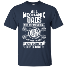 Load image into Gallery viewer, Best Mechanic Dads Are Born In September Shirt HA01 - best-mechanic-dads-are-born-in-september-shirt-ha01-vivianstorescom-2