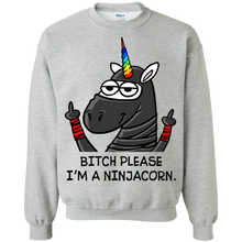 Load image into Gallery viewer, Bitch Please I'm a Ninjacorn Funny Ninja Unicorn Shirt VA01 - bitch-please-im-a-ninjacorn-funny-ninja-unicorn-shirt-va01-vivianstorescom-6